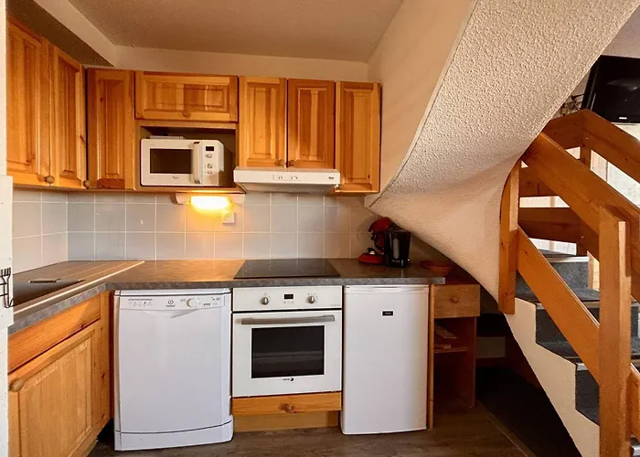 Duplex Cosy Pour 6 A La Plagne, Au Pied Des Pistes - Fr-1-353-8 *